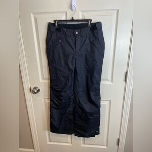 Eddie Bauer weather edge insulated snow ski pants black  medium